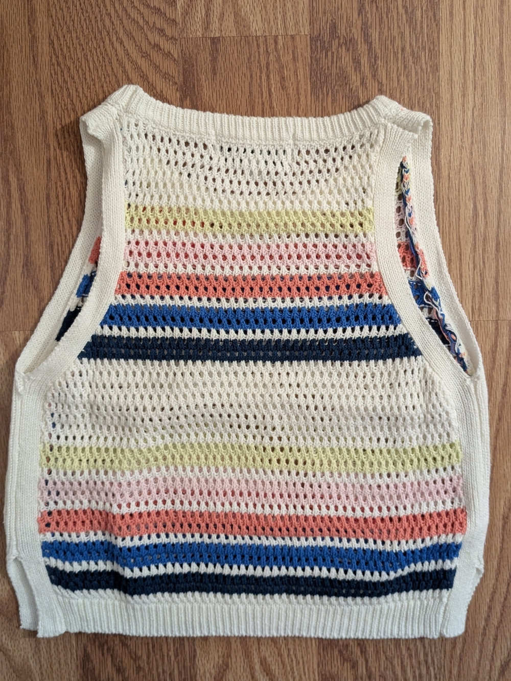 Wildfox Francie Sweater Tank in a multi-colored Nassau Stripe colorway Size Smal - Picture 4 of 15